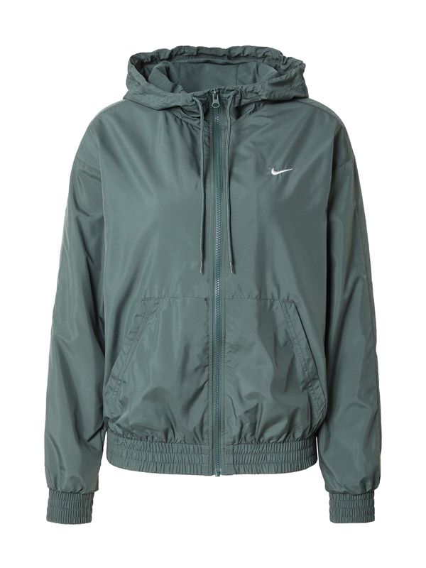 Nike Sportswear Nike Sportswear Prijelazna jakna 'Classic'  kraljevski zelena / bijela