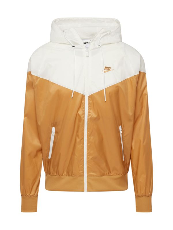 Nike Sportswear Nike Sportswear Prijelazna jakna 'Heritage Essentials'  višnja / bijela