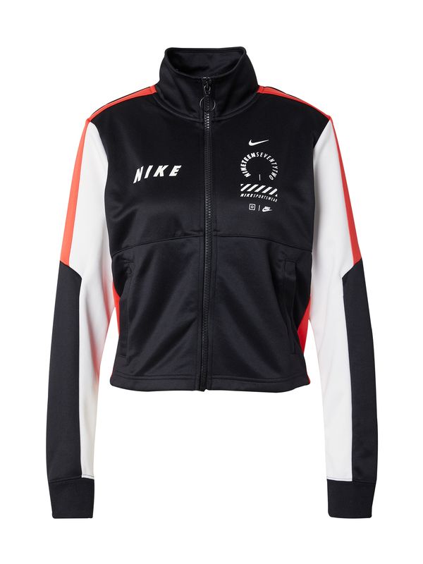 Nike Sportswear Nike Sportswear Prijelazna jakna  lubenica roza / crna / bijela