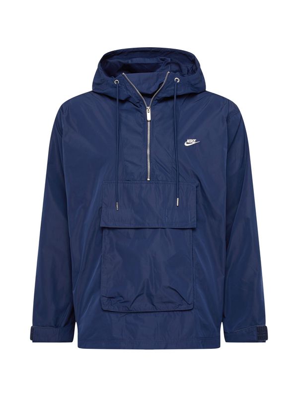 Nike Sportswear Nike Sportswear Prijelazna jakna  noćno plava / bijela