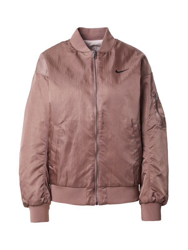 Nike Sportswear Nike Sportswear Prijelazna jakna  sivkasto ljubičasta (mauve) / pastelno ljubičasta / crna