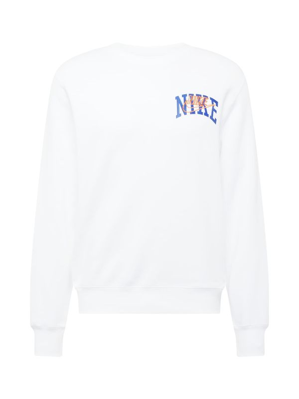 Nike Sportswear Nike Sportswear Sweater majica 'CLUB BB ARCH GX'  plava / narančasta / bijela