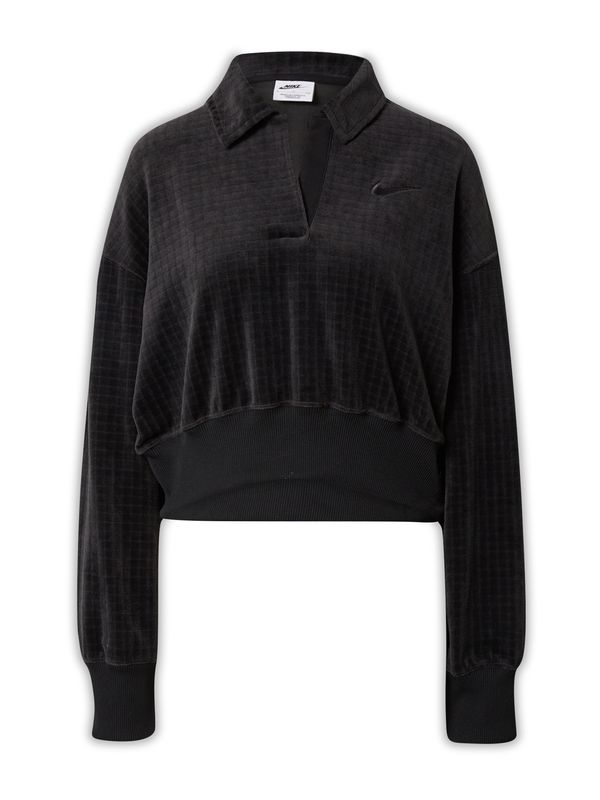 Nike Sportswear Nike Sportswear Sweater majica  crna