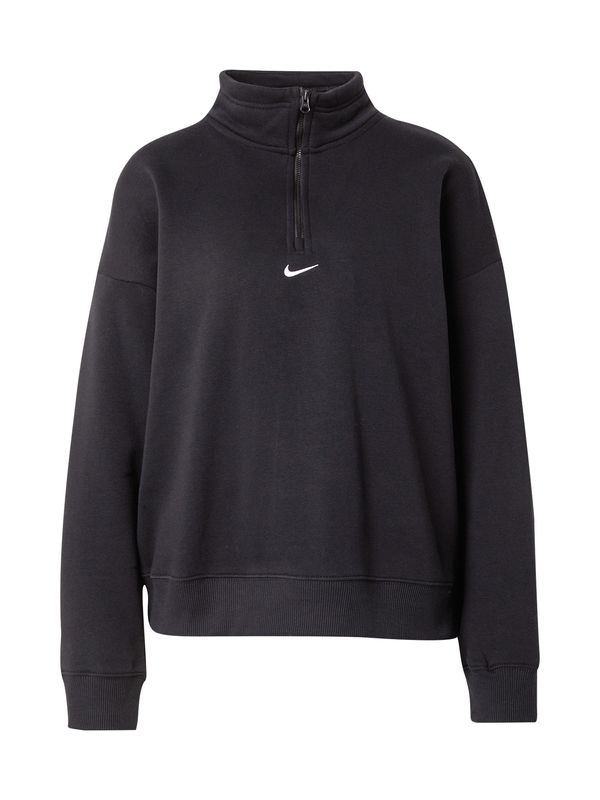 Nike Sportswear Nike Sportswear Sweater majica  crna / bijela