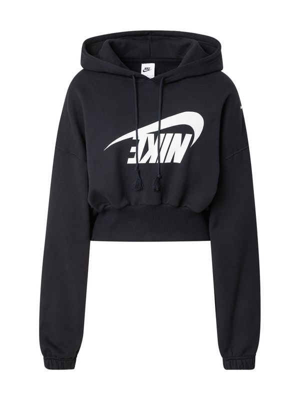 Nike Sportswear Nike Sportswear Sweater majica  crna / bijela