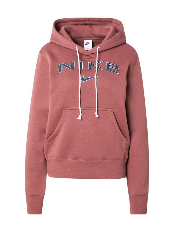 Nike Sportswear Nike Sportswear Sweater majica 'PHNX FLC'  mornarsko plava / trešnja crvena / bijela