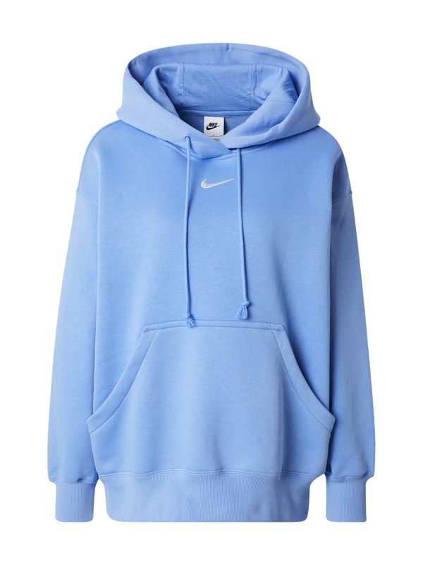 Nike Sportswear Nike Sportswear Sweater majica 'Phoenix Fleece'  kraljevsko plava / bijela