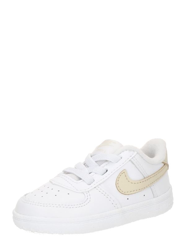 Nike Sportswear Nike Sportswear Tenisice 'Force 1'  bež / bijela