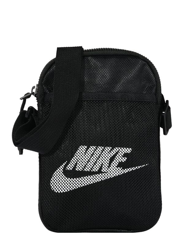 Nike Sportswear Nike Sportswear Torba preko ramena 'Heritage'  crna / bijela