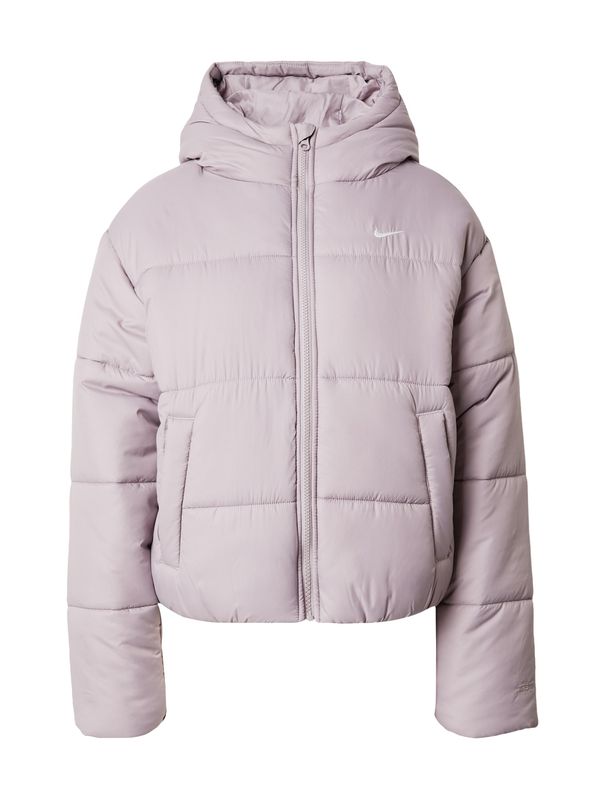 Nike Sportswear Nike Sportswear Zimska jakna 'CLSC'  ljubičasta / prljavo bijela