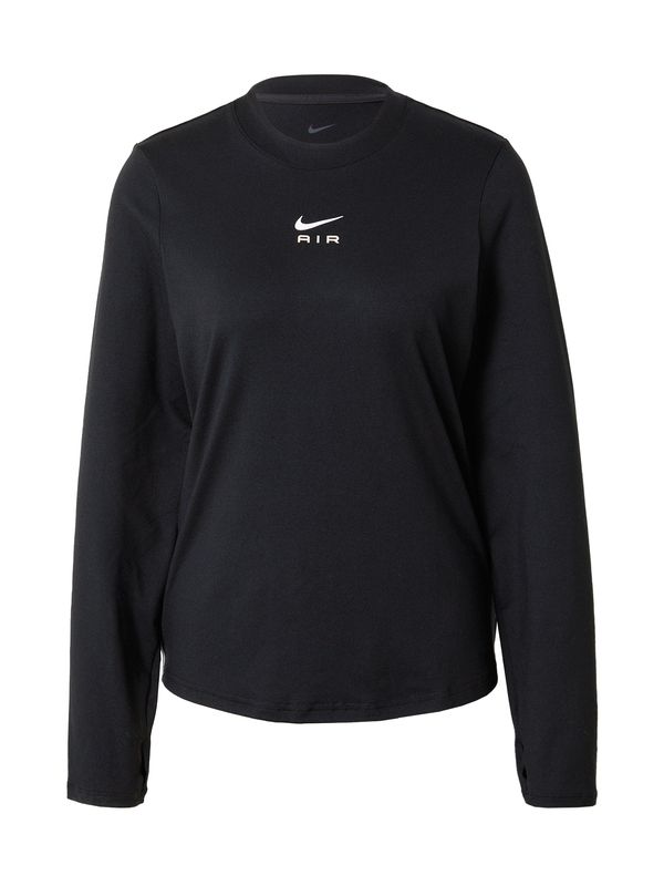 NIKE NIKE Tehnička sportska majica 'Air'  crna / bijela