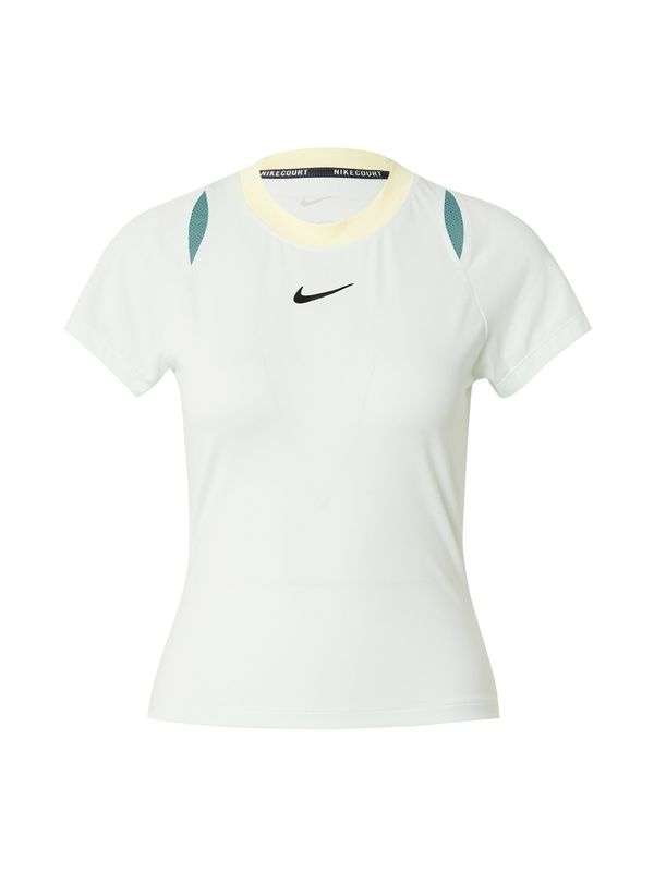 NIKE NIKE Tehnička sportska majica 'COURT ADVANTAGE'  svijetložuta / zelena / menta