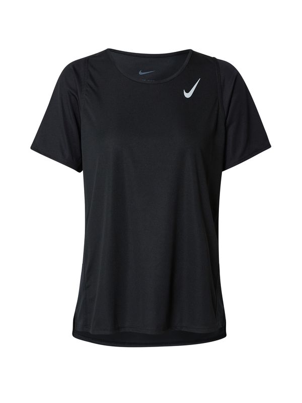 NIKE NIKE Tehnička sportska majica  crna / bijela