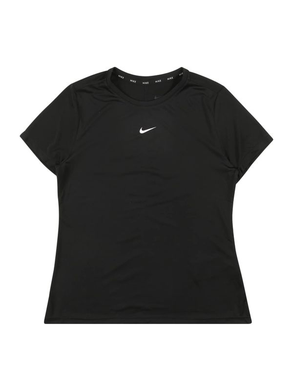 NIKE NIKE Tehnička sportska majica  crna / bijela