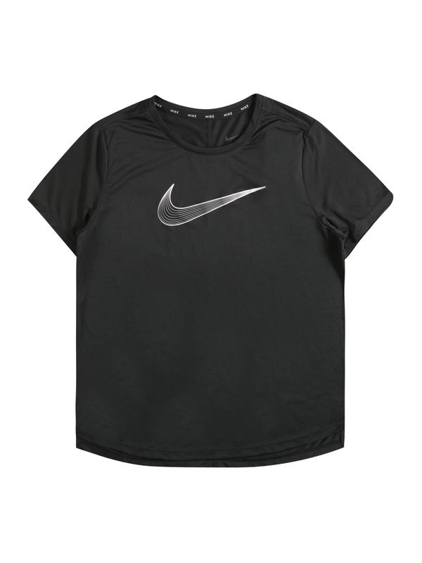 NIKE NIKE Tehnička sportska majica 'One'  crna / bijela