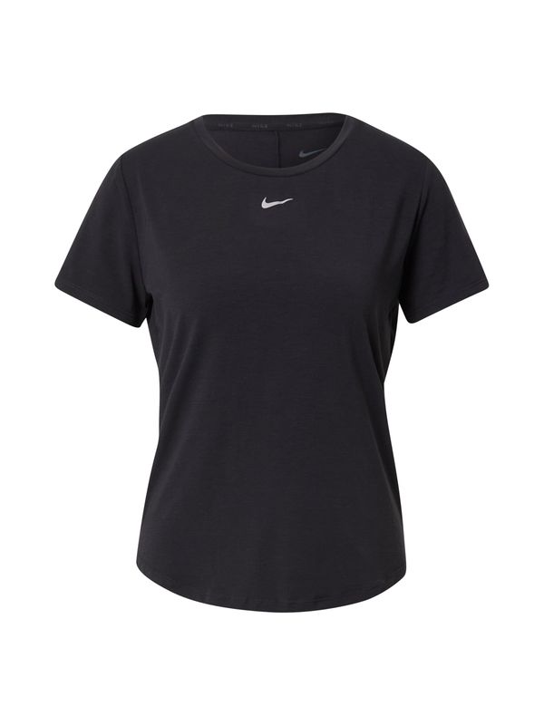 NIKE NIKE Tehnička sportska majica 'One Luxe'  crna / bijela