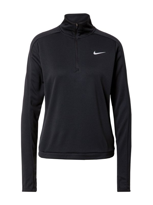 NIKE NIKE Tehnička sportska majica 'Pacer'  crna / bijela