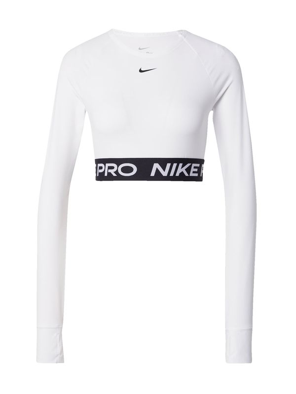 NIKE NIKE Tehnička sportska majica 'PRO'  crna / bijela