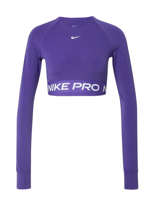 NIKE NIKE Tehnička sportska majica 'PRO'  ljubičasta / bijela