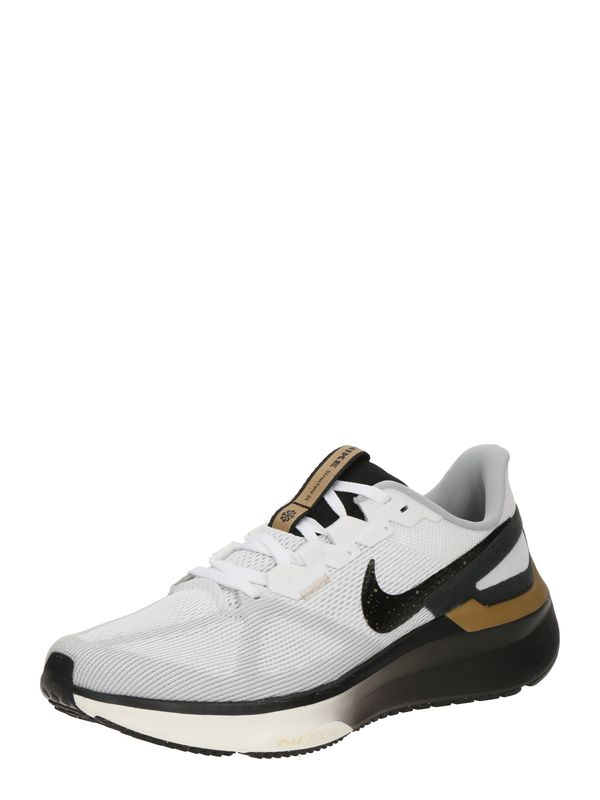 NIKE NIKE Tenisice za trčanje 'AIR ZOOM STRUCTURE 25'  moka smeđa / crna / bijela