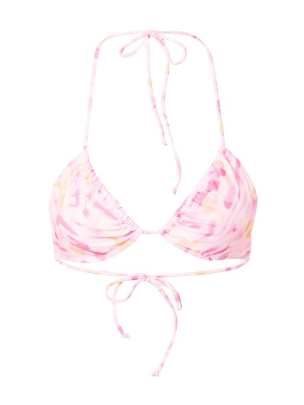 NLY by Nelly NLY by Nelly Bikini gornji dio  svijetlonarančasta / roza / ružičasto crvena / bijela