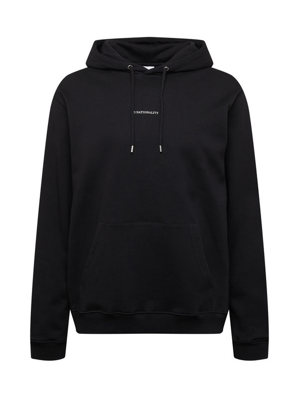 NN07 NN07 Sweater majica 'Barrow'  crna / bijela