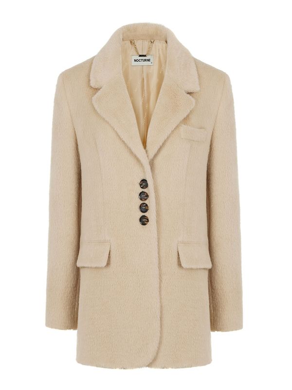 NOCTURNE NOCTURNE Blejzer  boja devine dlake (camel)