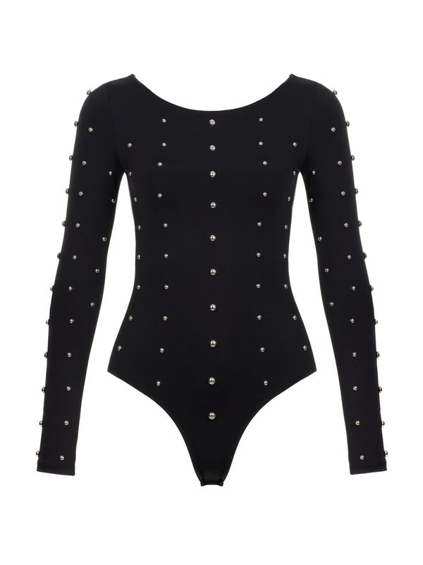 NOCTURNE NOCTURNE Bodi majica  crna