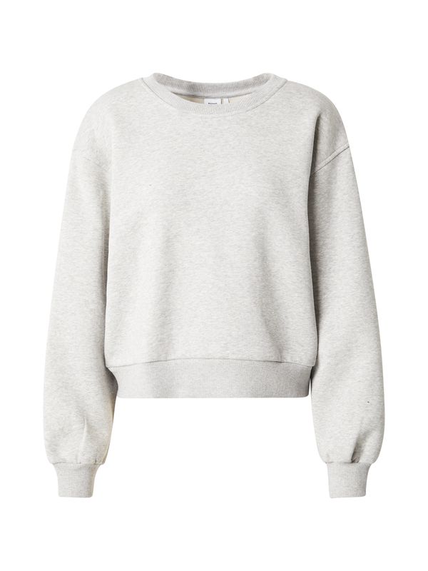 NÜMPH NÜMPH Sweater majica  svijetlosiva