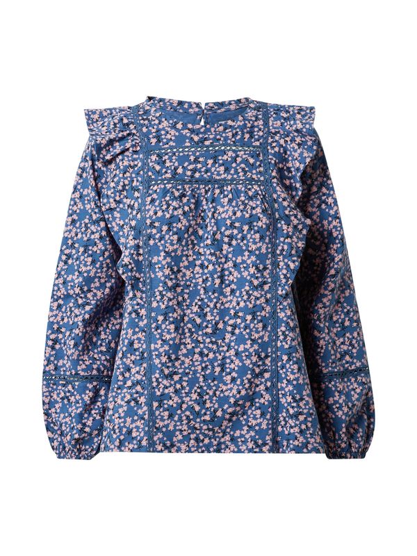 Oasis Oasis Bluza  plava / prljavo roza / crna / bijela