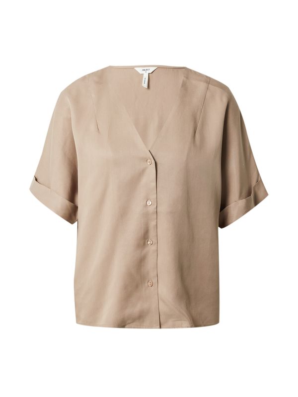 OBJECT OBJECT Bluza 'Tilda'  boja devine dlake (camel)