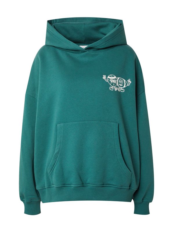 OH APRIL OH APRIL Sweater majica  žad / bijela