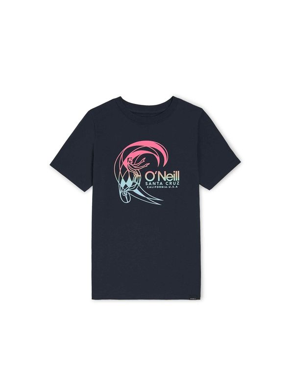 O'NEILL O'NEILL Majica ' Circle Surfer'  plava / roza / crna