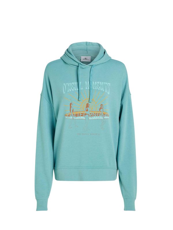 O'NEILL O'NEILL Sweater majica  azur / svijetloplava / narančasta / hrđavo crvena