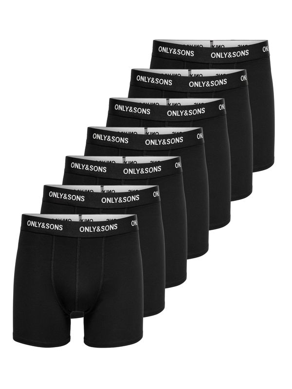 Only & Sons Only & Sons Bokserice 'ONSFITZ'  crna