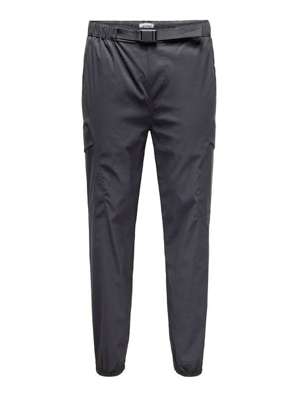 Only & Sons Only & Sons Cargo hlače 'Common'  tamo siva