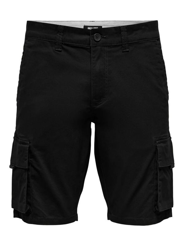 Only & Sons Only & Sons Cargo hlače  crna
