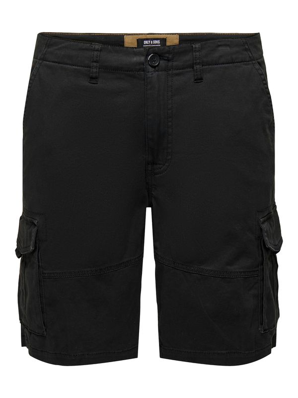 Only & Sons Only & Sons Cargo hlače 'DEAN-MIKE'  crna