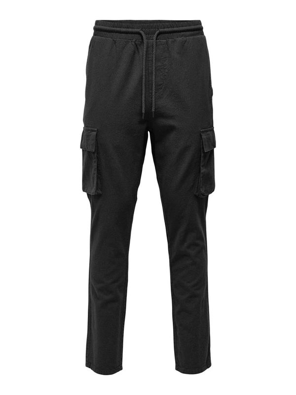 Only & Sons Only & Sons Cargo hlače 'LINUS'  crna