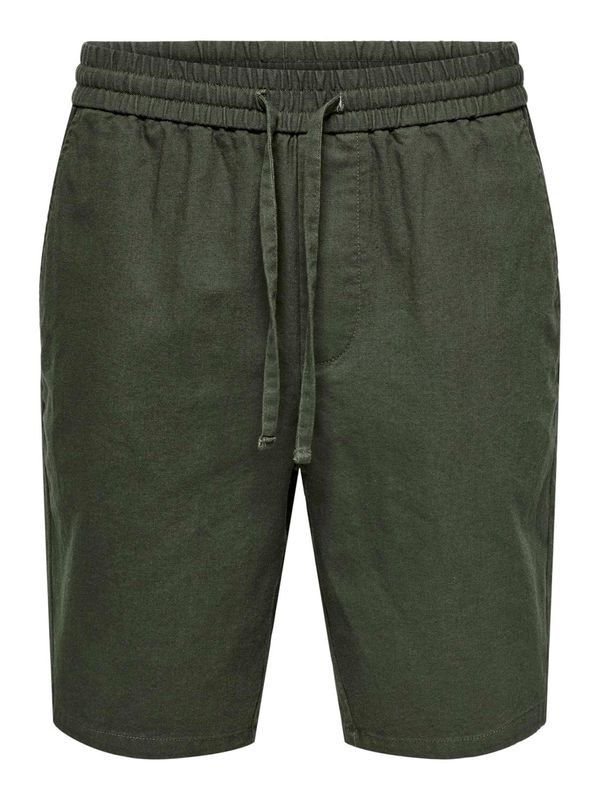 Only & Sons Only & Sons Chino hlače 'Linus'  kraljevski zelena