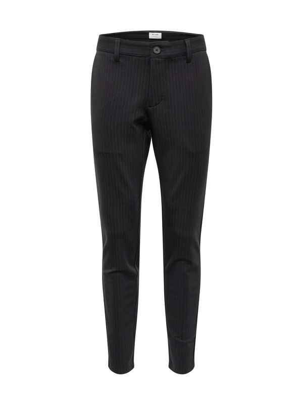 Only & Sons Only & Sons Chino hlače 'Mark'  crna / prljavo bijela