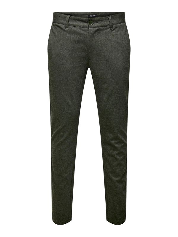 Only & Sons Only & Sons Chino hlače 'Mark'  maslinasta