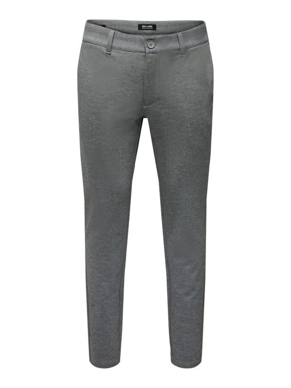 Only & Sons Only & Sons Chino hlače 'ONSMark'  siva melange