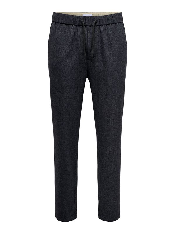 Only & Sons Only & Sons Hlače 'ONSLinus'  crna melange