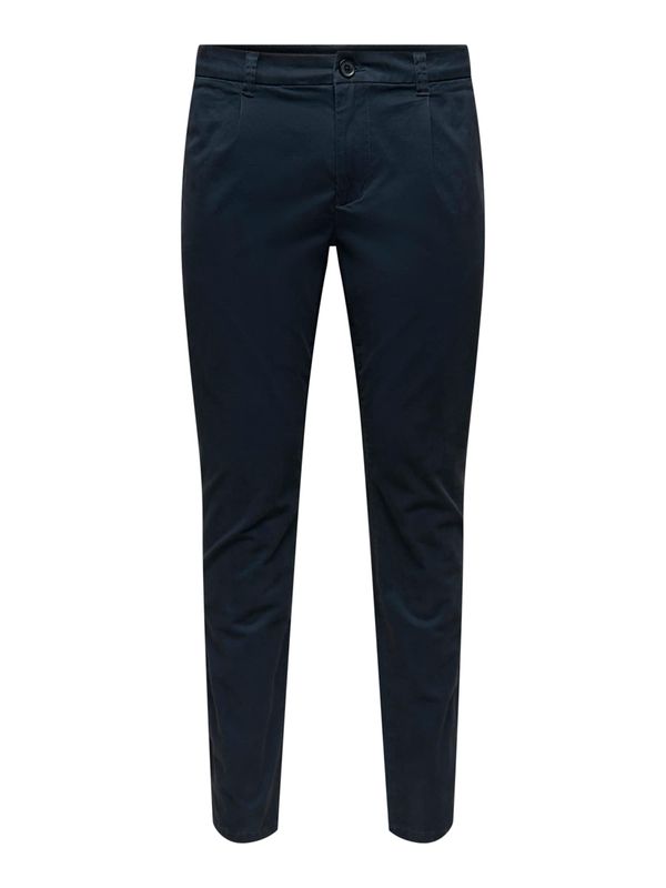 Only & Sons Only & Sons Hlače s naborima 'Cam'  mornarsko plava