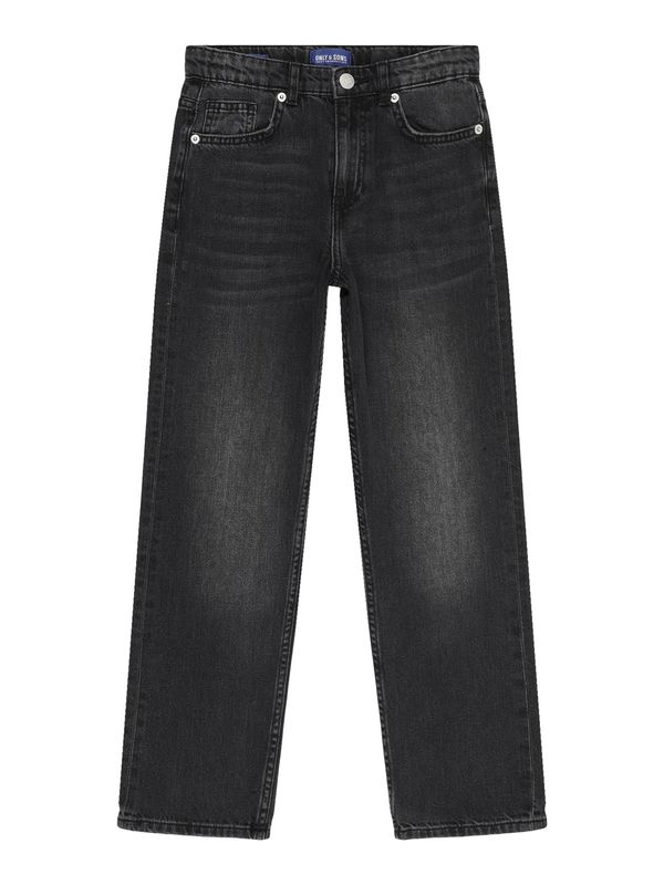 Only & Sons Junior Only & Sons Junior Traperice 'OSJEDGE'  crni traper