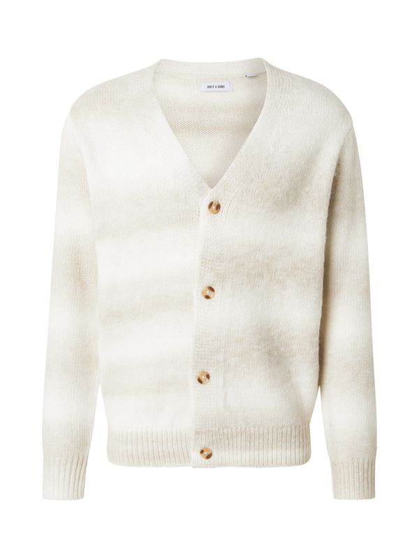 Only & Sons Only & Sons Kardigan 'ONSMARCEL'  bijela / prljavo bijela
