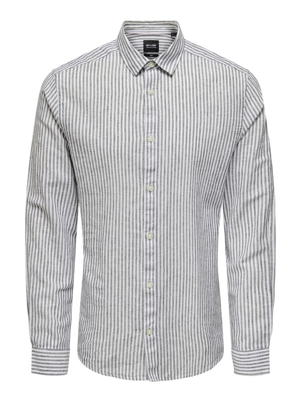 Only & Sons Only & Sons Košulja 'Caiden'  mornarsko plava / bijela