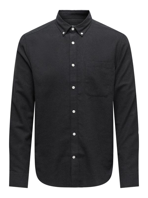 Only & Sons Only & Sons Košulja 'Gudmund'  crna