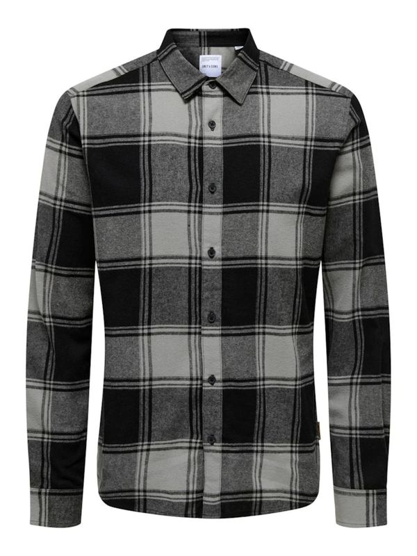 Only & Sons Only & Sons Košulja 'ONSGudmund'  siva / bež siva / crna